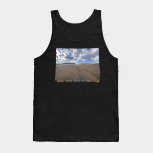 Colorado State Outline (Great Sand Dunes National Park) Tank Top